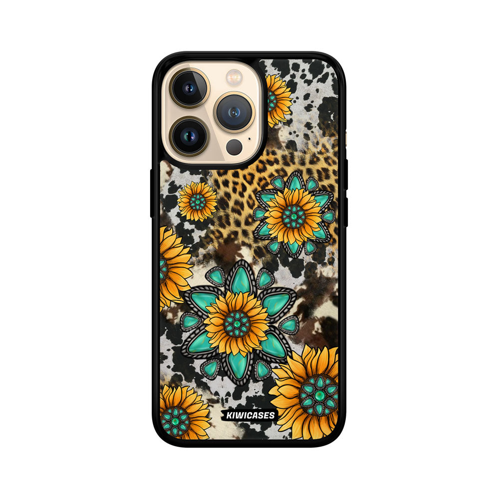 Gemstones and Sunflowers - iPhone 13 Pro