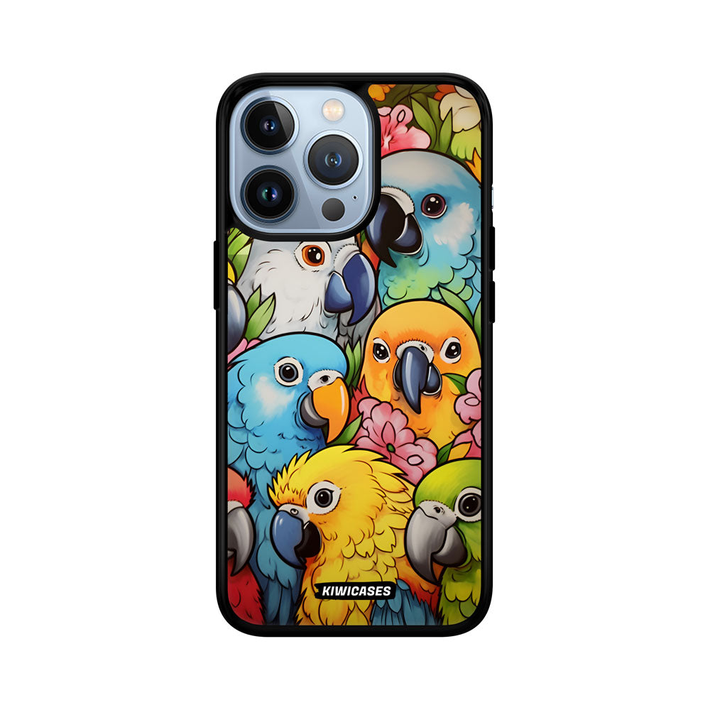 Cute Parrots - iPhone 13 Pro