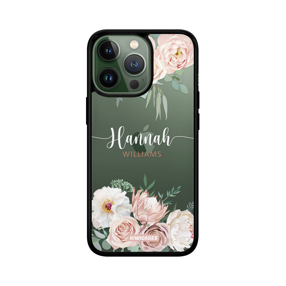 Dusty Pink Florals - iPhone 13 Pro - Custom