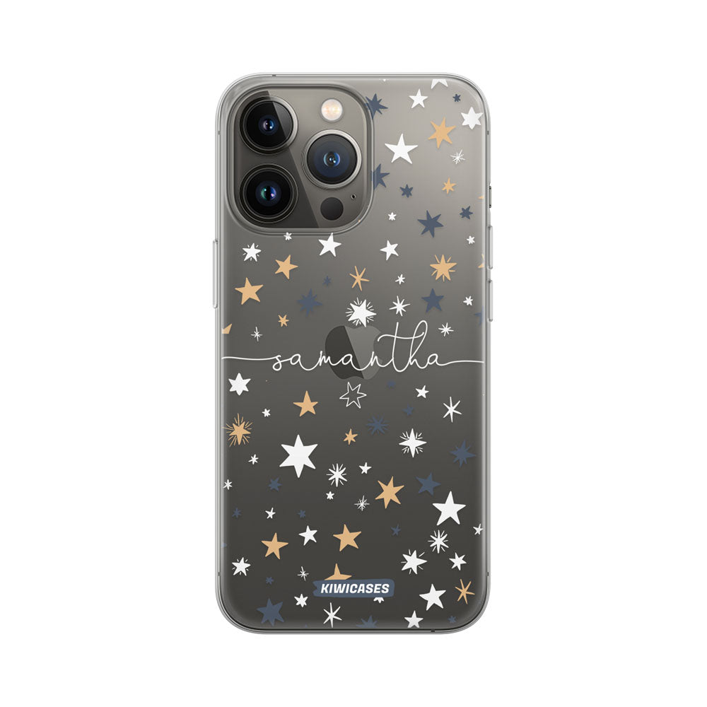 Starry Night White - iPhone 13 Pro - Custom