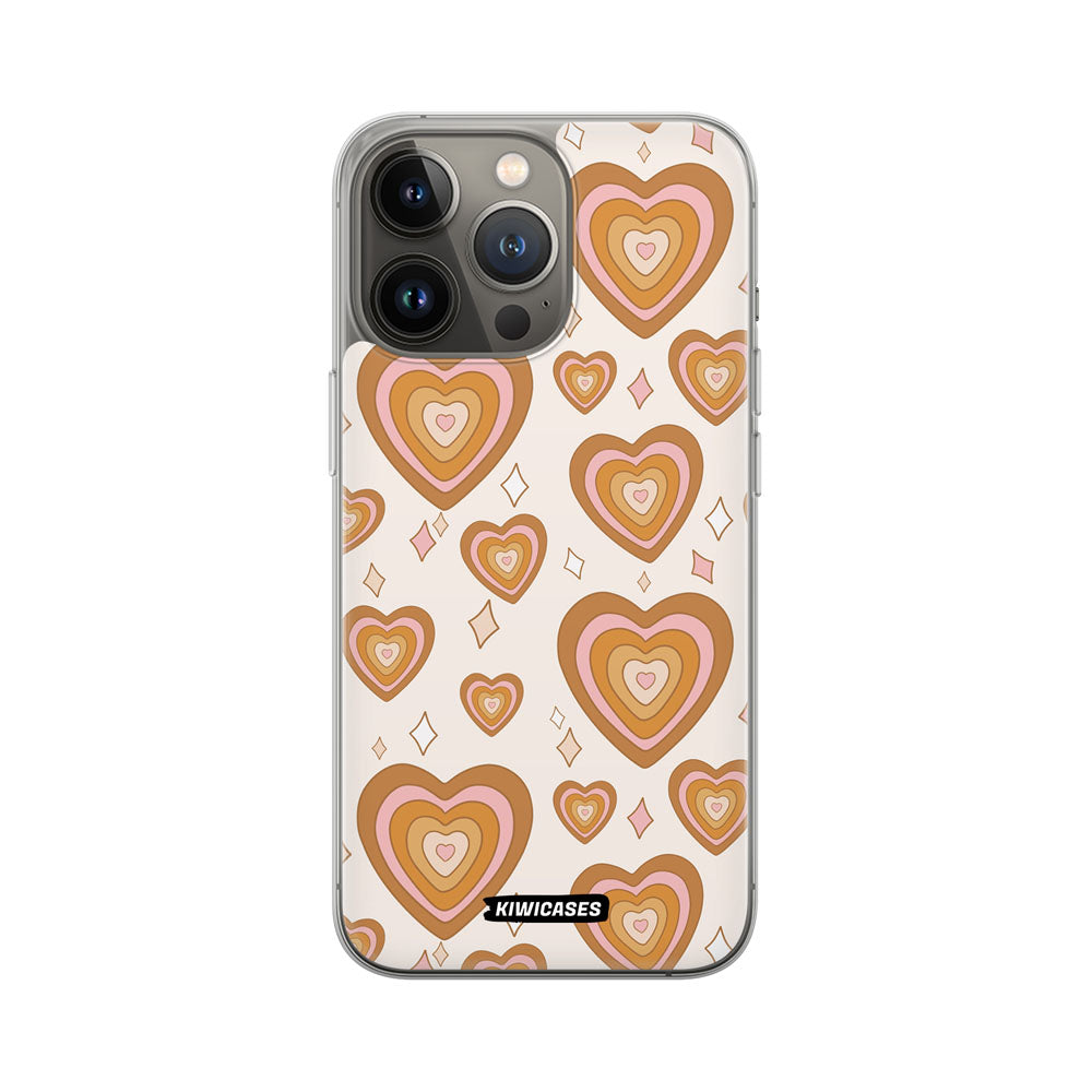 Retro Hearts - iPhone 13 Pro