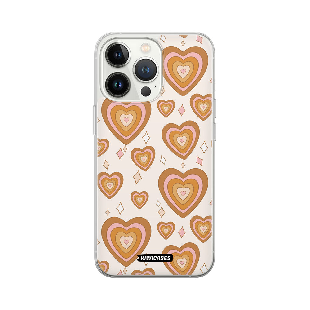 Retro Hearts - iPhone 13 Pro