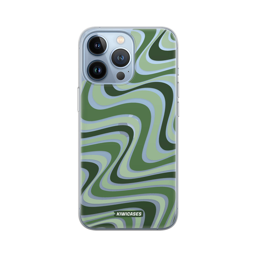 Wavey Green - iPhone 13 Pro