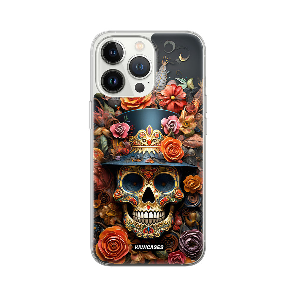 Top Hat Skull - iPhone 13 Pro