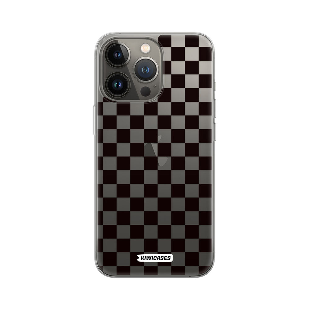 Black Checkers - iPhone 13 Pro