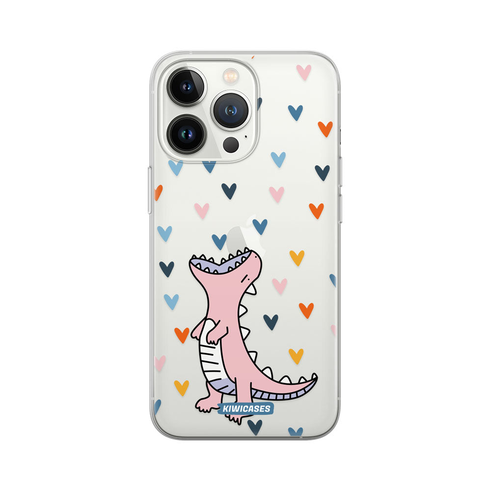 Dinosaur Hearts - iPhone 13 Pro