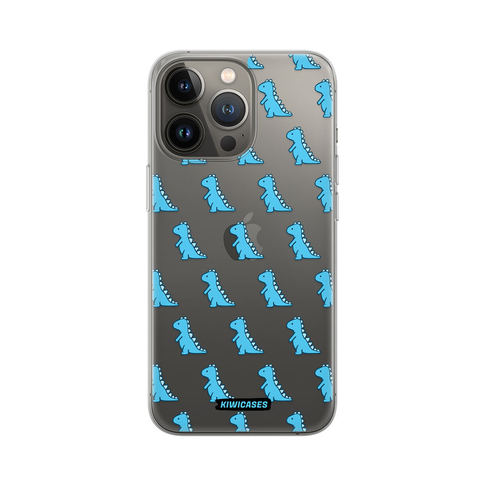 Blue Dinosaurs - iPhone 13 Pro