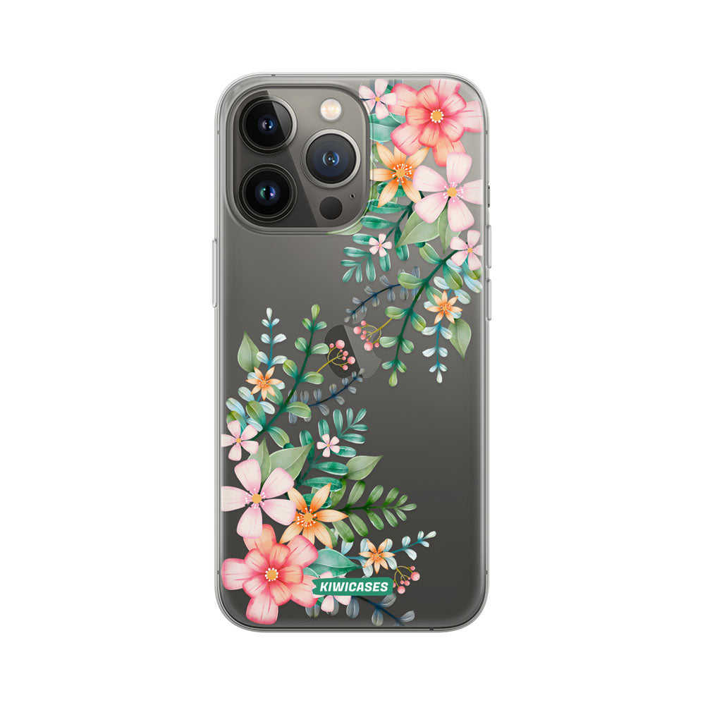 Spring Pink Florals - iPhone 13 Pro
