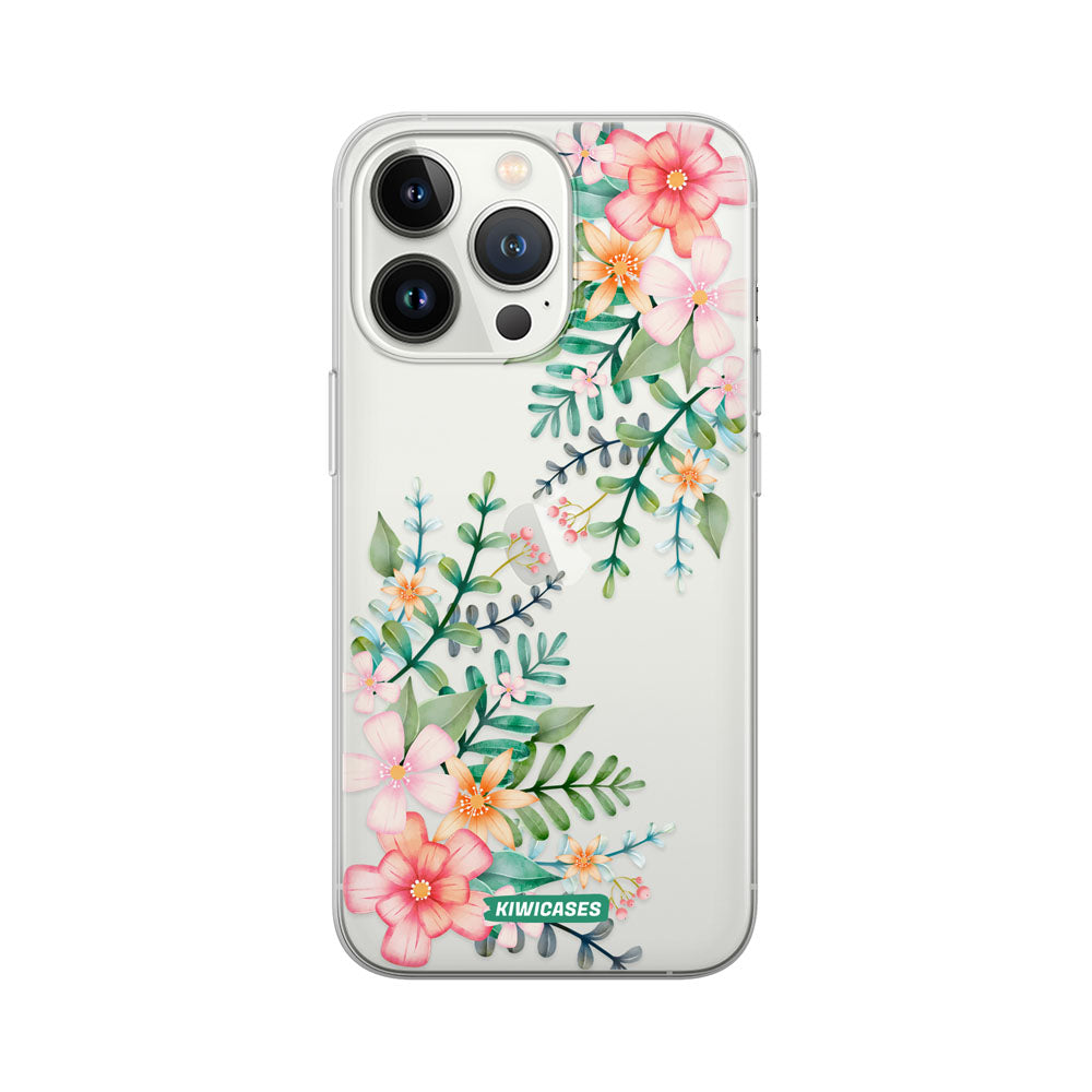 Spring Pink Florals - iPhone 13 Pro