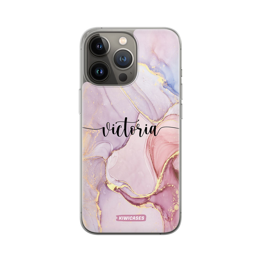 Lilac Watercolour - iPhone 13 Pro - Custom