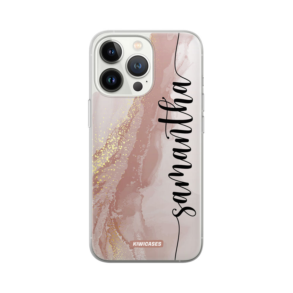 Dusty Pink Watercolour - iPhone 13 Pro - Custom