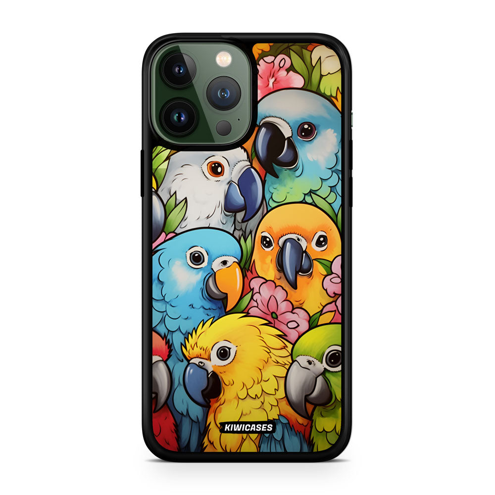 Cute Parrots - iPhone 13 Pro Max