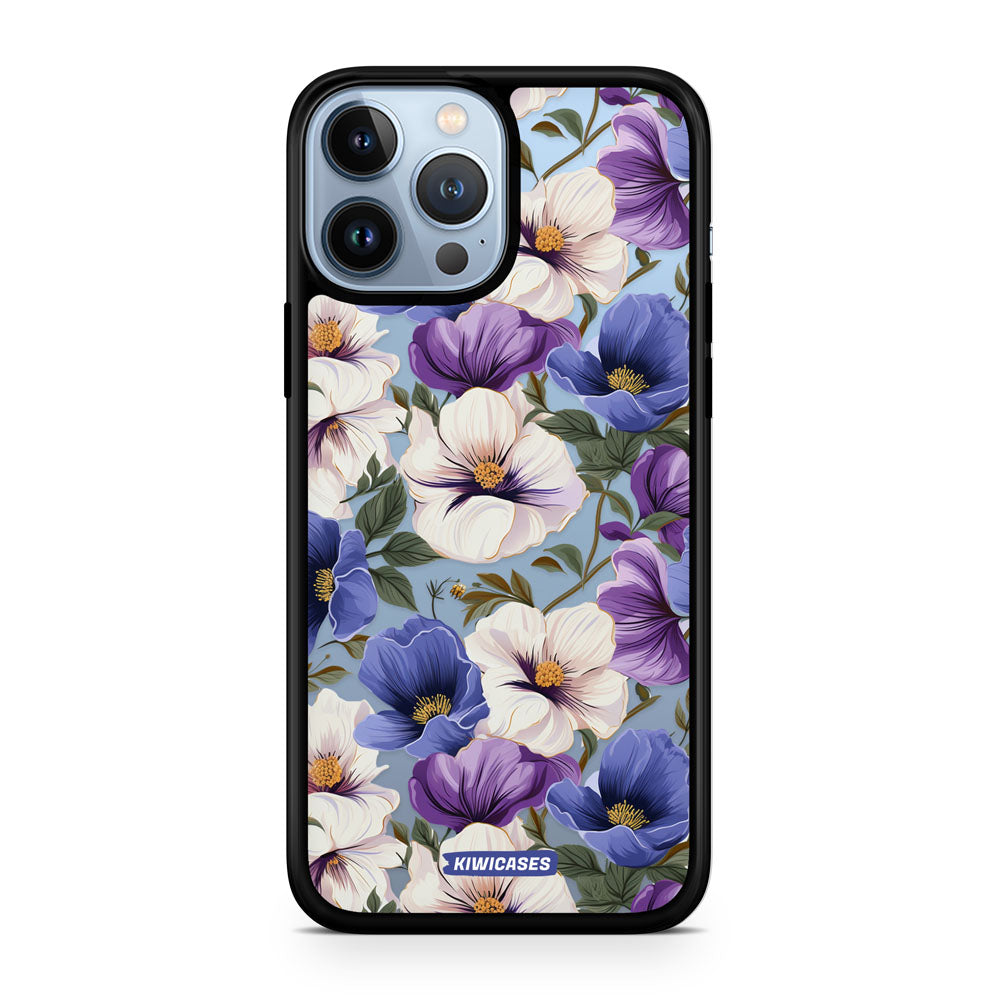 Purple Pansies - iPhone 13 Pro Max