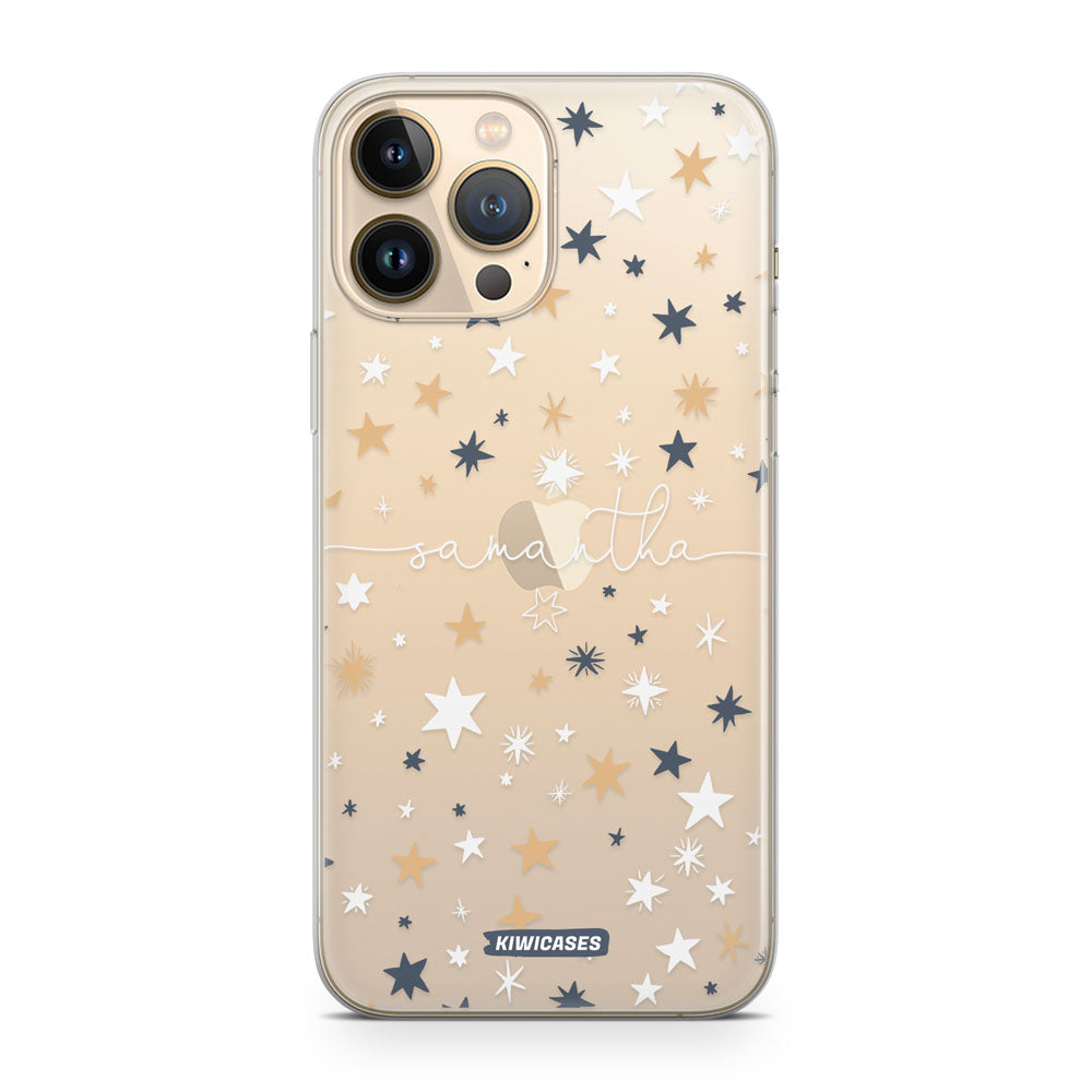 Starry Night White - iPhone 13 Pro Max - Custom