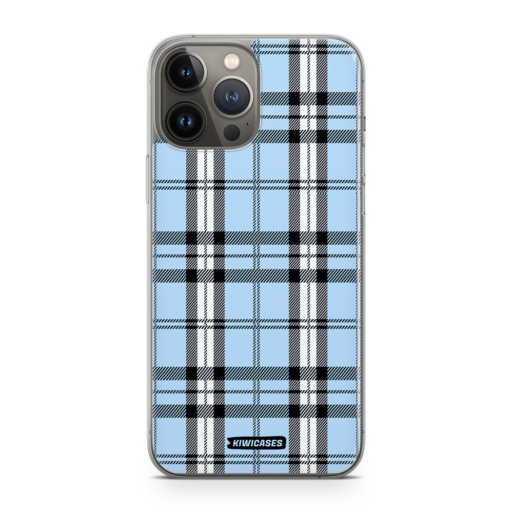 Blue Plaid - iPhone 13 Pro Max