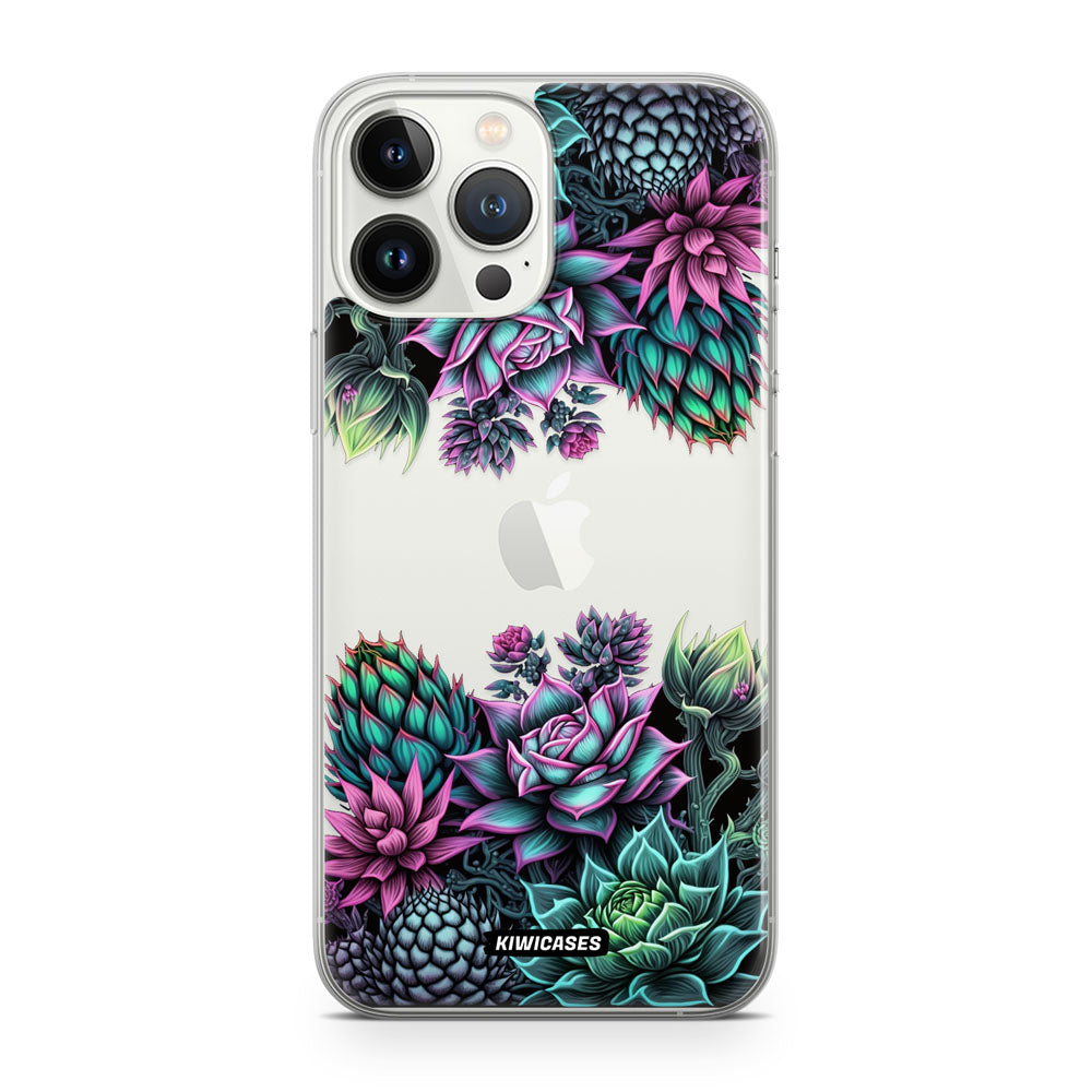 Neon Succulent - iPhone 13 Pro Max
