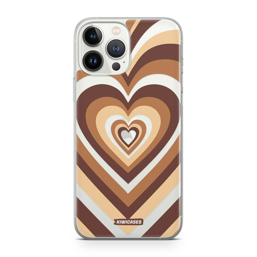 Latte Hearts - iPhone 13 Pro Max