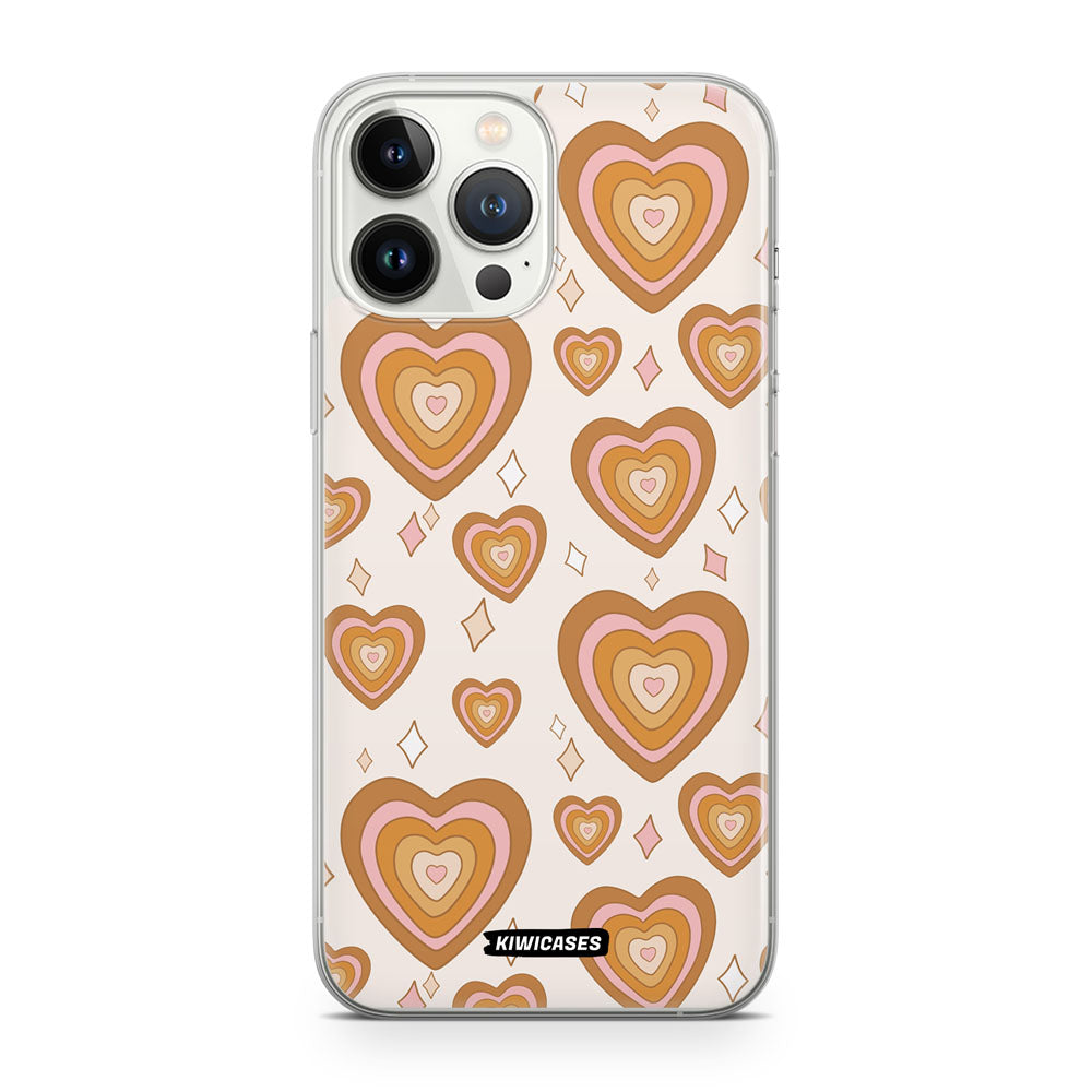 Retro Hearts - iPhone 13 Pro Max