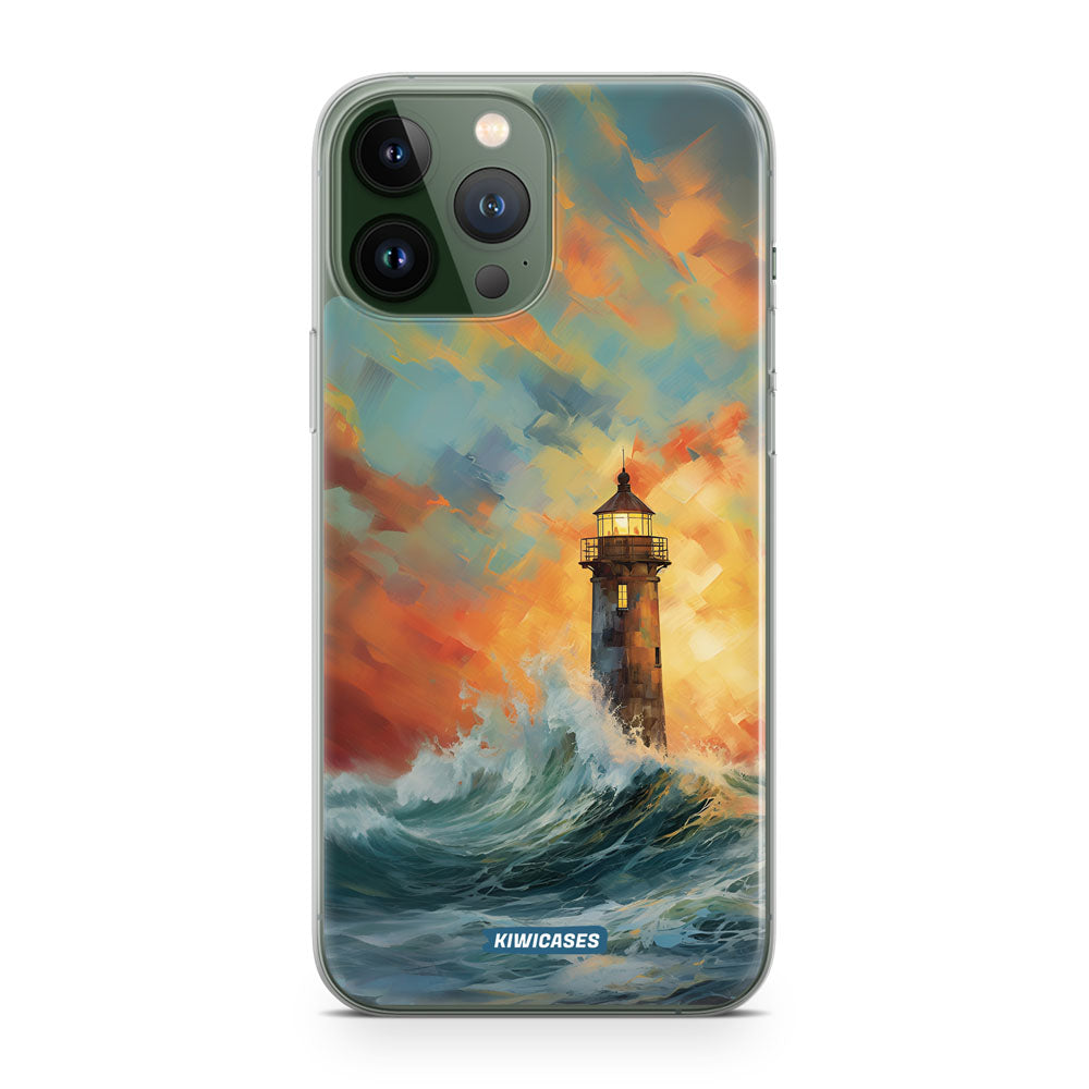 Sunset Lighthouse - iPhone 13 Pro Max