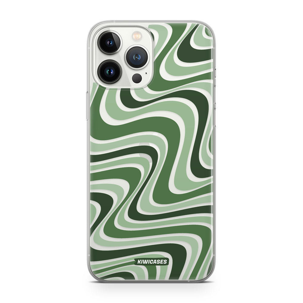 Wavey Green - iPhone 13 Pro Max