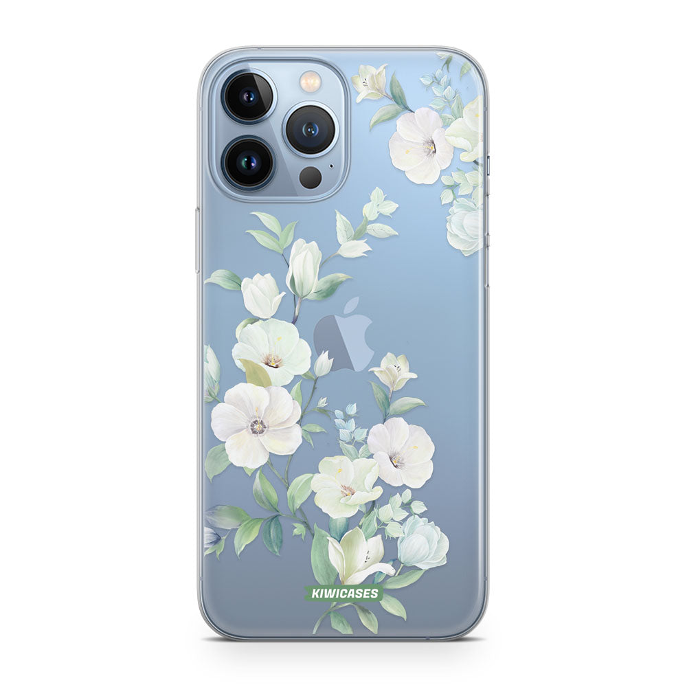 White Hibiscus - iPhone 13 Pro Max