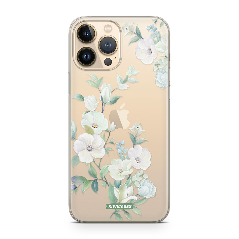 White Hibiscus - iPhone 13 Pro Max