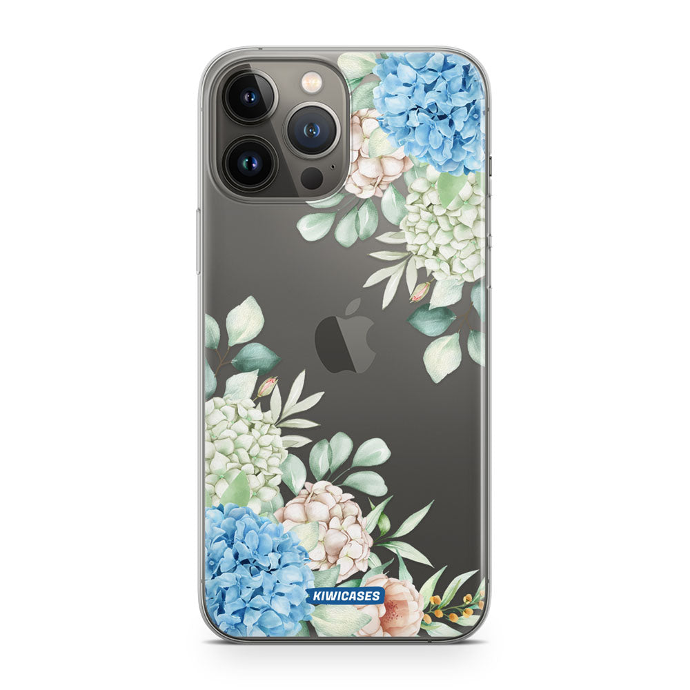 Blue Hydrangea - iPhone 13 Pro Max