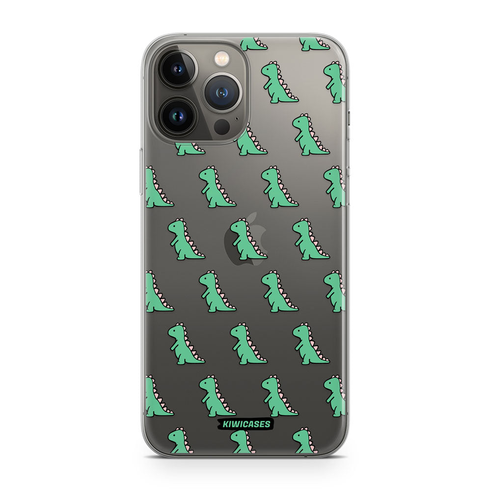 Green Dinosaurs - iPhone 13 Pro Max