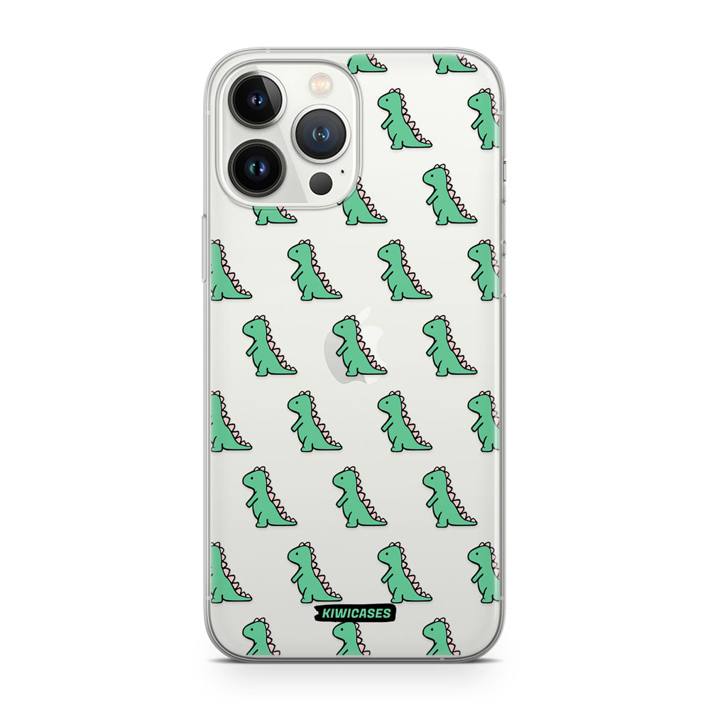 Green Dinosaurs - iPhone 13 Pro Max
