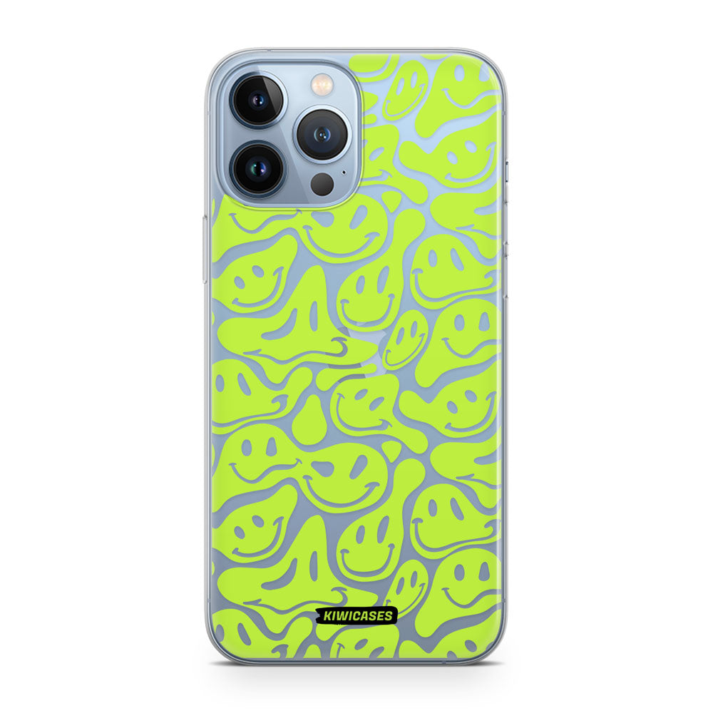 Green Acid Face - iPhone 13 Pro Max
