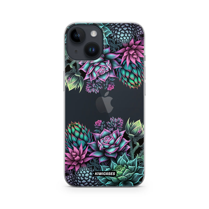 Neon Succulent - iPhone 14