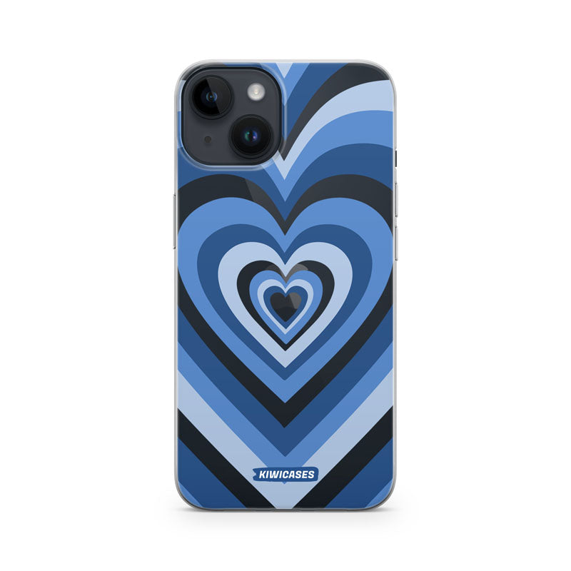 Blue Hearts - iPhone 14