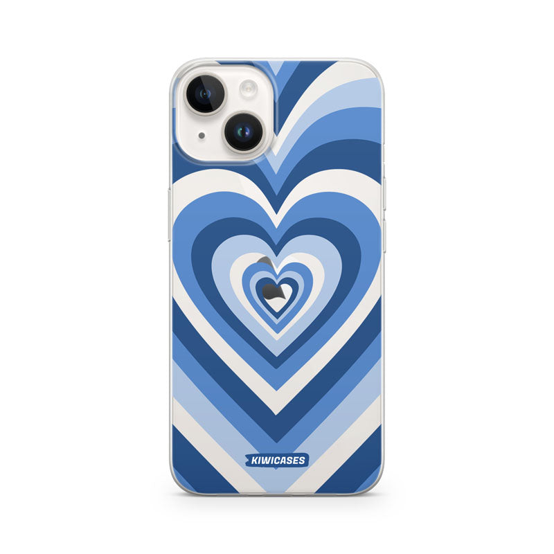 Blue Hearts - iPhone 14