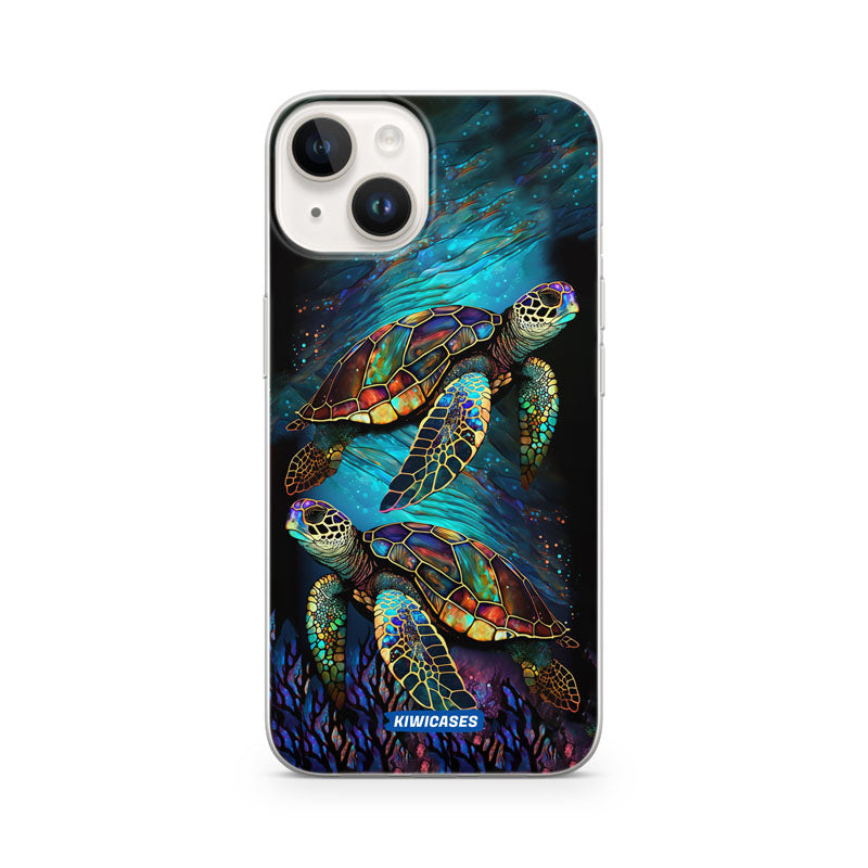 Turtles at Sea - iPhone 14