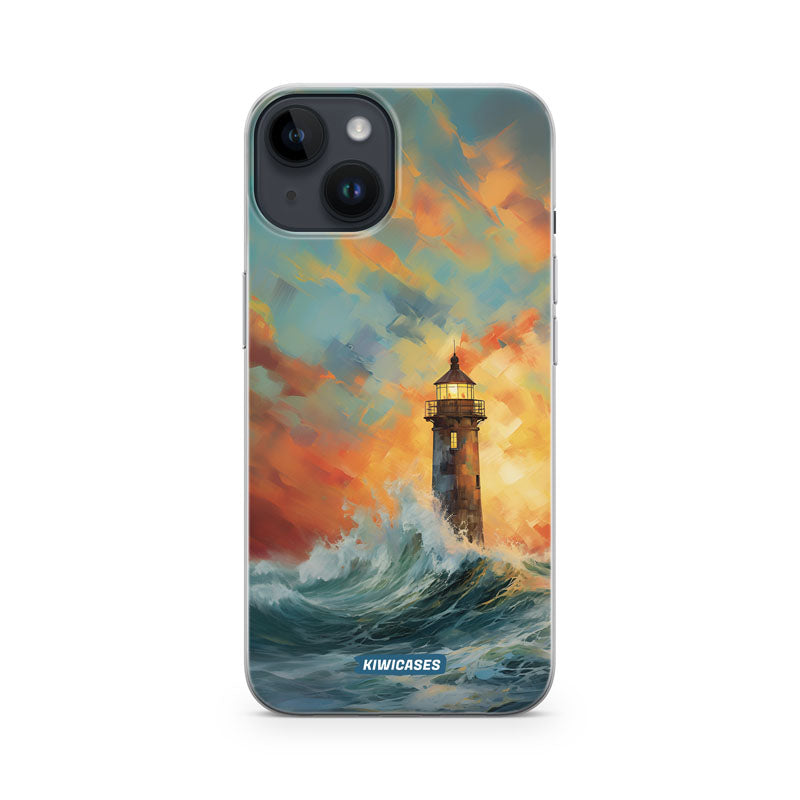 Sunset Lighthouse - iPhone 14