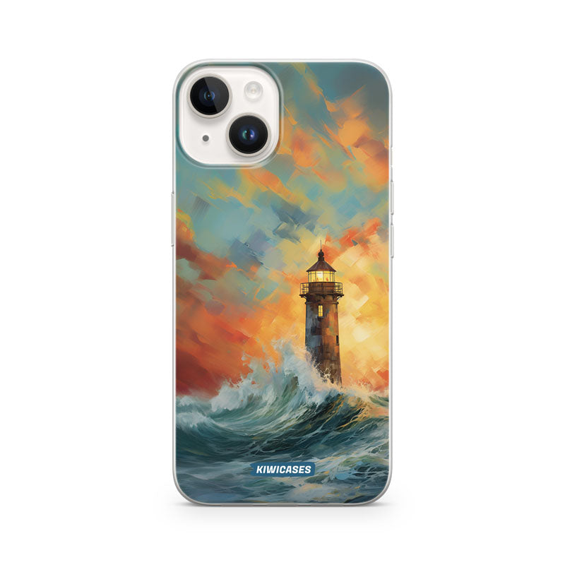 Sunset Lighthouse - iPhone 14