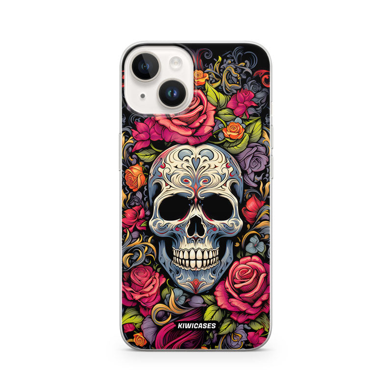 Floral Skull - iPhone 14