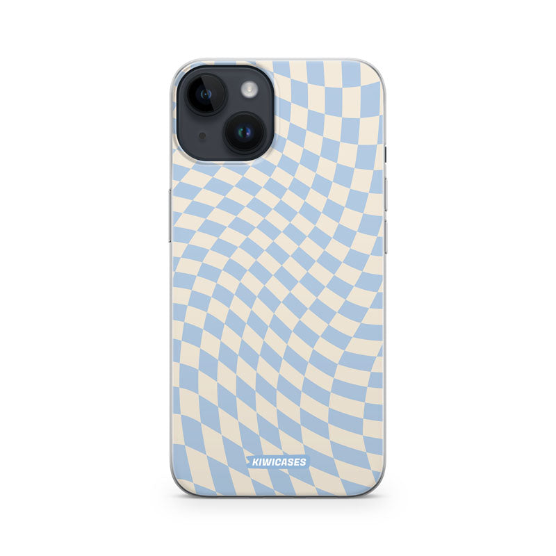 Blue Checkers - iPhone 14