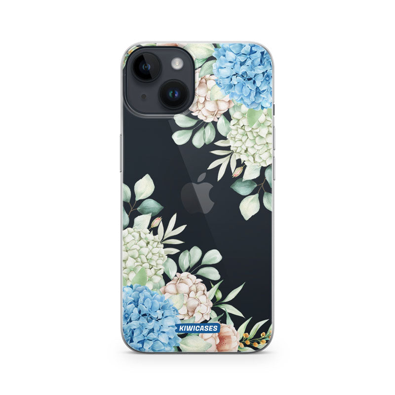 Blue Hydrangea - iPhone 14