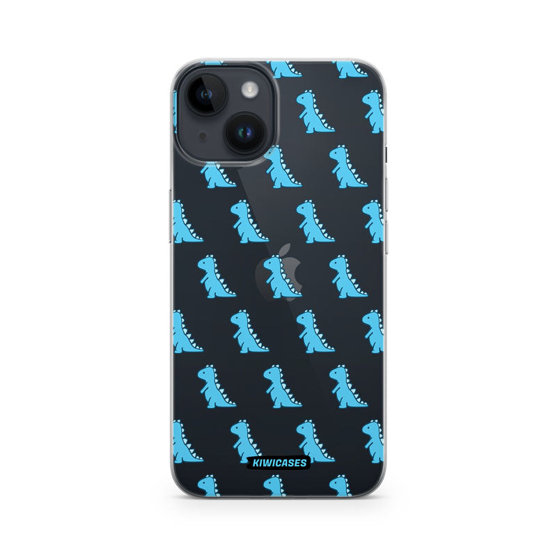 Blue Dinosaurs - iPhone 14