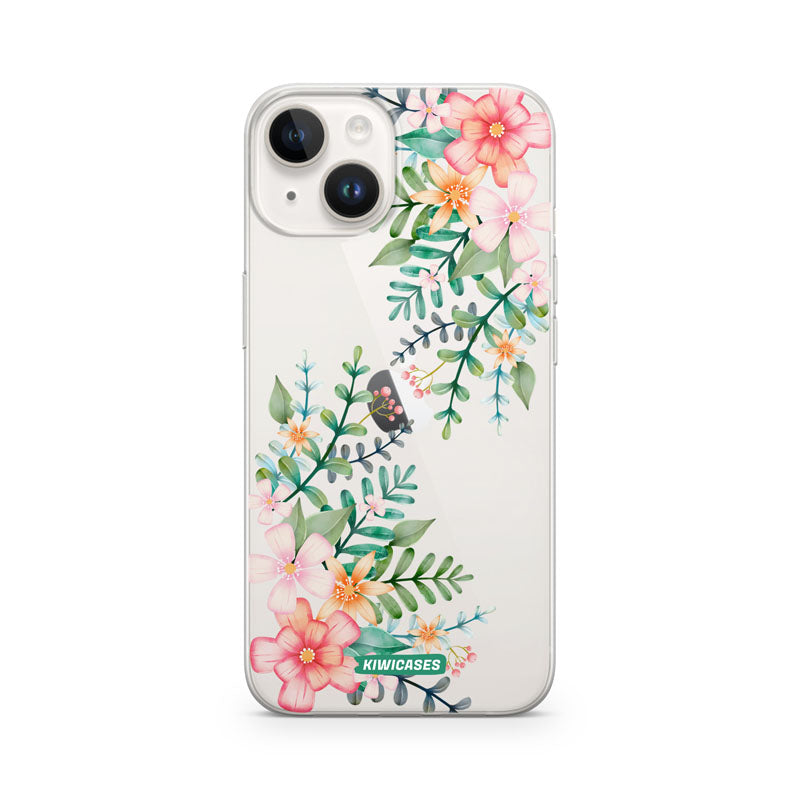 Spring Pink Florals - iPhone 14