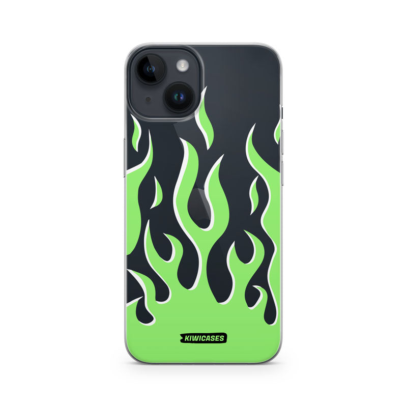 Green Fire - iPhone 14