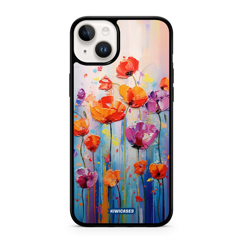 Painted Tulips - iPhone 14 Plus