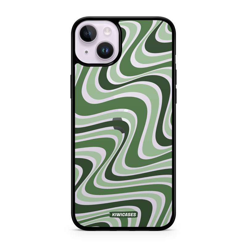 Wavey Green - iPhone 14 Plus