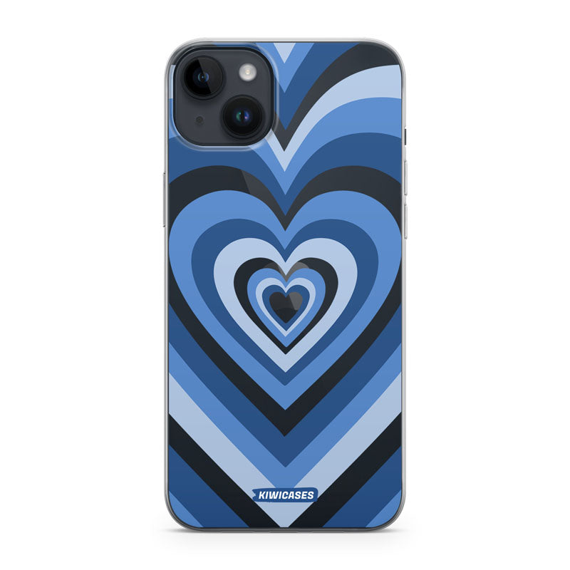 Blue Hearts - iPhone 14 Plus