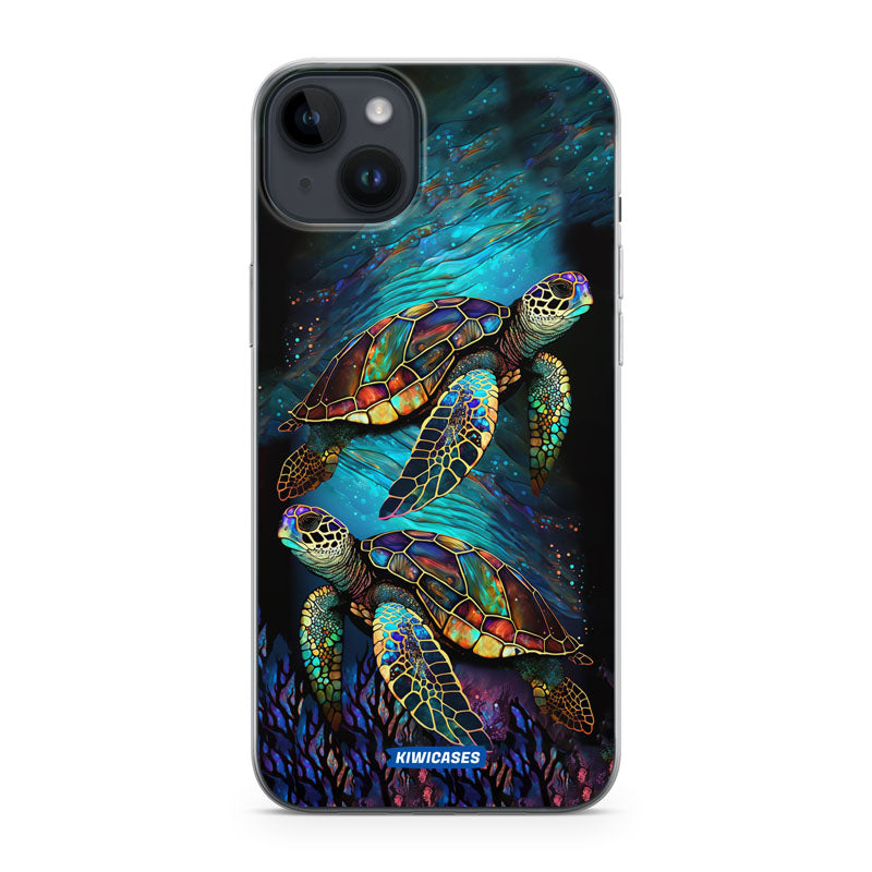 Turtles at Sea - iPhone 14 Plus