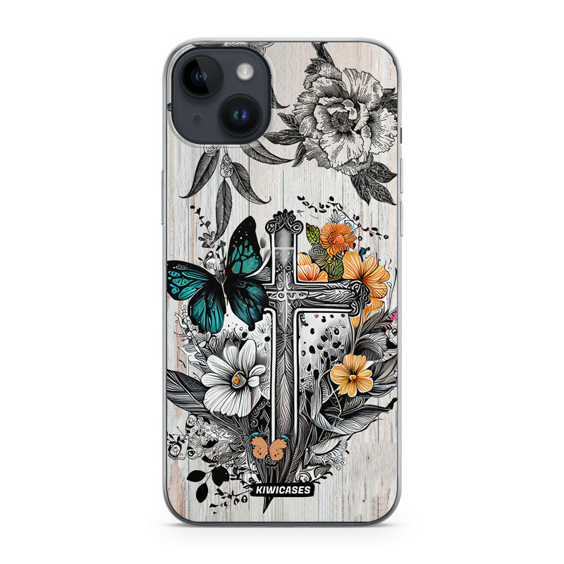 Butterfly Cross - iPhone 14 Plus