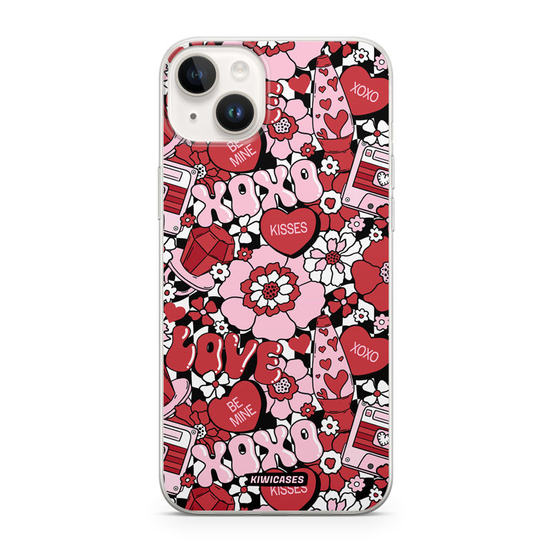 Groovy Valentine - iPhone 14 Plus
