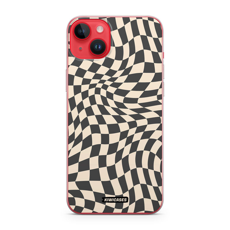 Wavey Checkered - iPhone 14 Plus