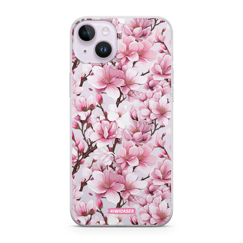 Pink Magnolia - iPhone 14 Plus